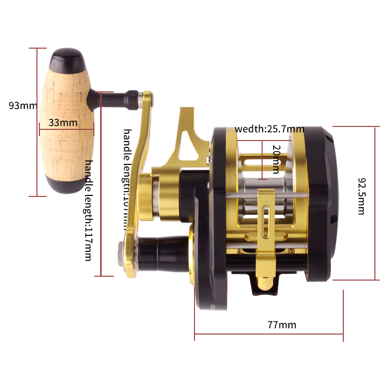 Umi New Slow Jigging Drum Whee - Trolling Reel recension och pris