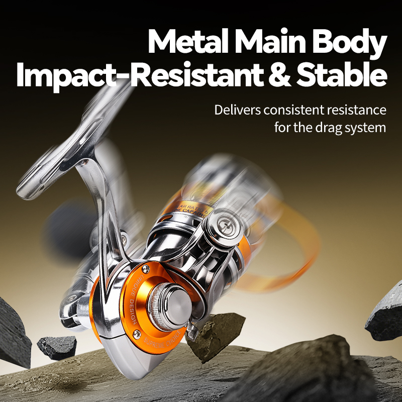 WEIHE 150# Mini Metal Spinning - Ice Fishing Reel recension och pris