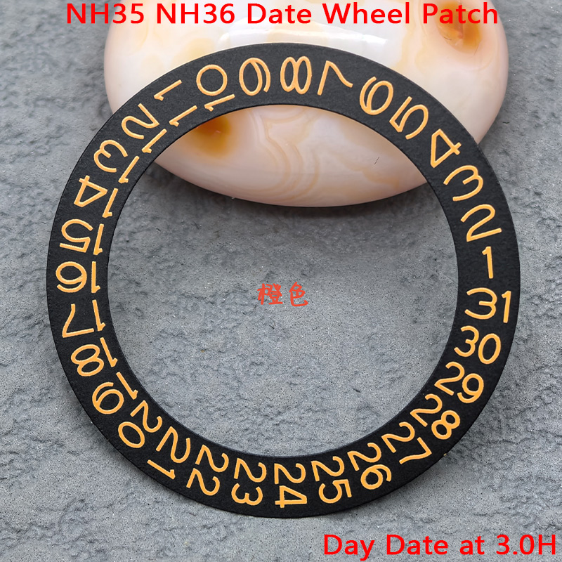 Customized NH35 Movement Date  - Reel Case recension och pris