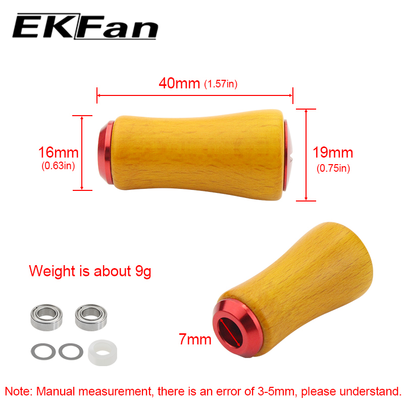 EKFan Birch wooden Spinning Ba - Spinning Reel recension och pris