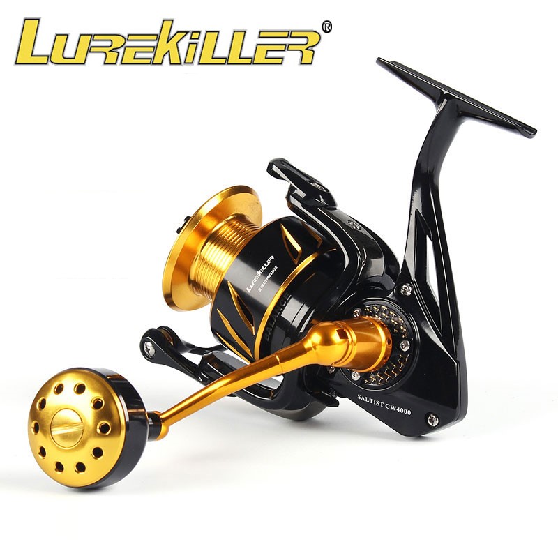 Lurekiller Saltist CW Full Met - Surf Reel recension och pris
