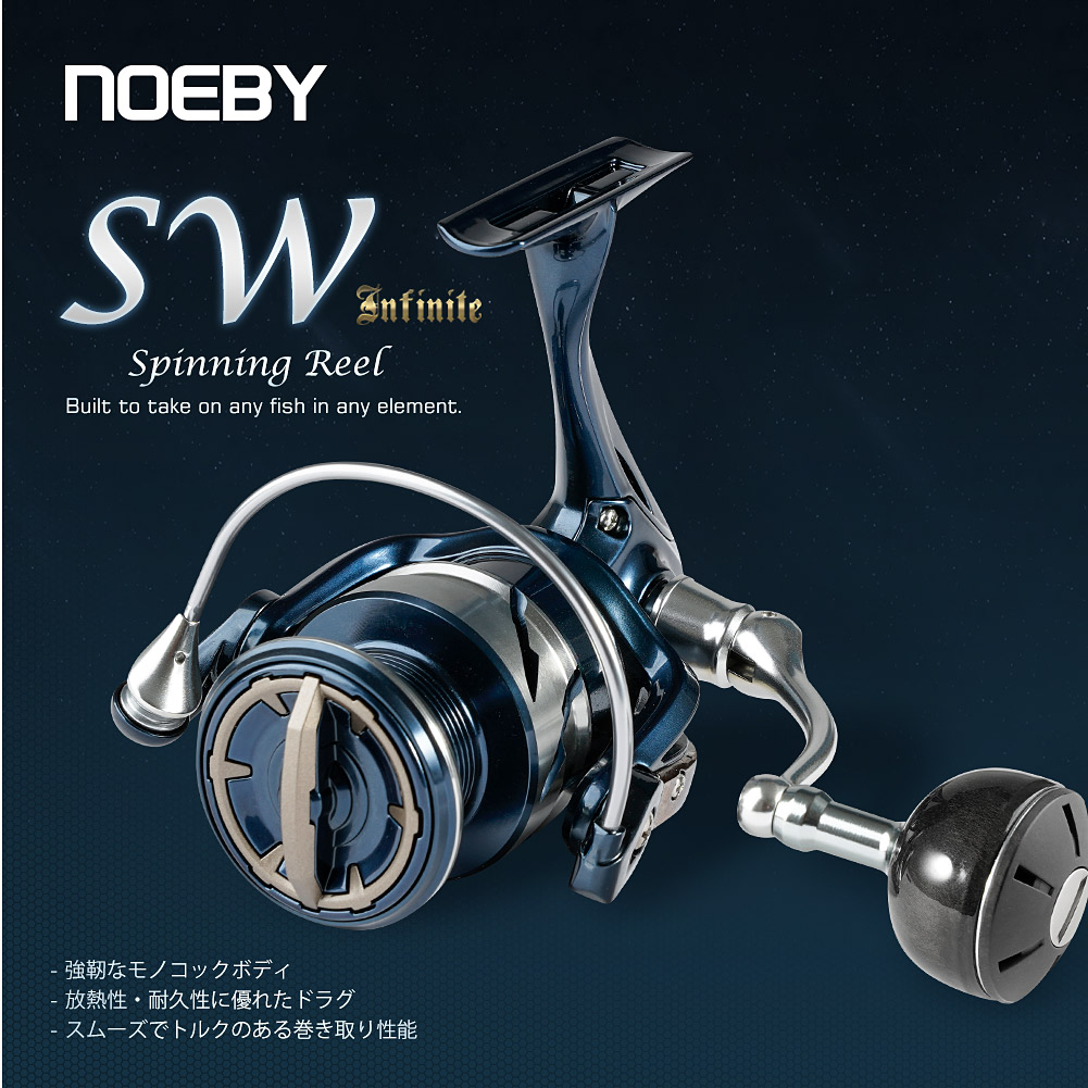 Noeby Spinning Fishing Reel 25 - Surf Reel recension och pris