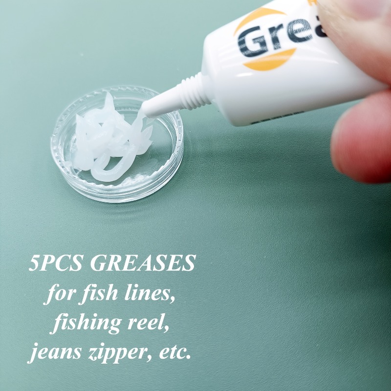 5Pcs Fishing Reel Gear Bearing - Reel Lubricant recension och pris